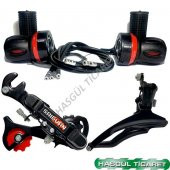 HSGL BİSİKLET VİTES GRUBU KOMPLE SET - 3