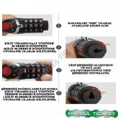HSGL MOTORSİKLET 6X1200 ZİNCİR KİLİT ( ŞİFRELİ ) - 4