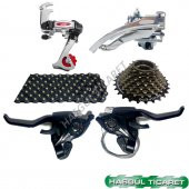 HSGL BİSİKLET VİTES KOMPLE SET 3X8 VİTES - 2