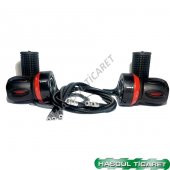 HSGL BİSİKLET VİTES KOLU KOLDAN KIRMIZI 7x3 RAKAMLI - 1
