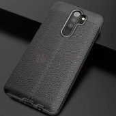 Xiaomi Redmi Note 8 Pro Kılıf Deri Desenli Kamera Korumalı Silikon - 9