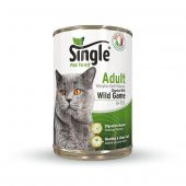 Single Av Hayvanlı Kedi Konservesi 415 gr - 1