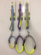 Nunbell Köpek Boyun Tasması Gezdirmeli 2.5 cm-120 cm - 1
