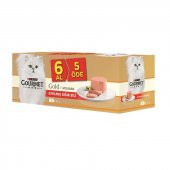 Gourmet Gold Kıyılmış Sığır Etli Kedi Konservesi 6 Al 5 Öde 6x85 gr. - 1