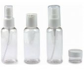 Nascita Seyahat Şişe Seti 4lü Şeffaf - 1