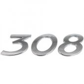 PEUGEOT 308   BAGAJ KAPUTU ÜZERİ 308 YAZISI    8665.VG - 1