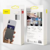 Baseus back stick Universal Telefon Arkası Kart Yuvası Cüzdan - 8