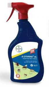 90 GÜN ETKİLİ PİRE HAMAMBÖCEĞİ İLACI BAYER K-OTHRİNE AL SIVI BÖCEK İLACI - 1