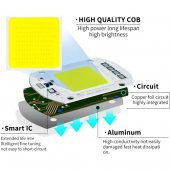 50W 220V Projektör Cob LED Çip - 2