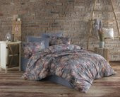 Nevresim Takımı - Cotton Touch Ranforce Pamuklu Çift Kişilik - Güz Gri - 1