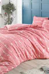 LadyModa Karaca Desenli Çift Kişilik Nevresim Takımı - 1