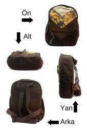 Old Cotton Cargo 4028 KC Veta Bag Tablet - Sırt Çantası - 3