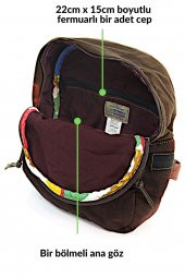 Old Cotton Cargo 4028 KC Veta Bag Tablet - Sırt Çantası - 4