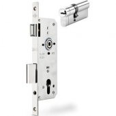 Kale 152-R Silindirli Gömme Kilit 45 mm Nikel - 1