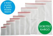13 cm. x 16 cm. Kilitli Torba - Kilitli Poşet - Kına Poşeti - 100 Adet - 1