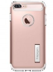 Spigen Apple iPhone 8 - iPhone 7 Kılıf Slim Armor Rose Gold 042CS20303 - 1