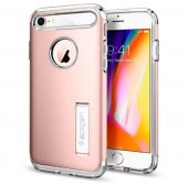 Spigen Apple iPhone 8 - iPhone 7 Kılıf Slim Armor Rose Gold 042CS20303 - 2