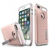 Spigen Apple iPhone 8 - iPhone 7 Kılıf Slim Armor Rose Gold 042CS20303 - 3