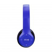 Hytech HY-XBK70 TF Kart Özellikli Siyah/Mavi Bluetooth Kulaklık - 2