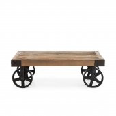 Dekoratif Tekerlekli Sehpa 110x60 Cm thumbnail 2