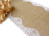 Runner Jüt Dantelli Çift Kenar 40x200 Cm thumbnail 1