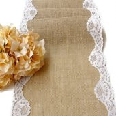 Runner Jüt Dantelli Çift Kenar 40x200 Cm thumbnail 3