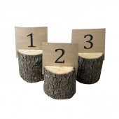 Ağaç Masa Numarası 5 Adet thumbnail 1