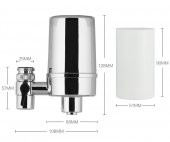 MAK SUPPLY Mutfak musluk su filtresi'' musluk su arıtma cihazı - 4