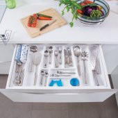 Hafele Parlak Beyaz Kaşıklık 90 cm KALİTELİ - 1