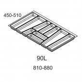 Hafele Parlak Beyaz Kaşıklık 90 cm KALİTELİ - 2
