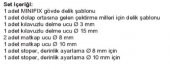Hafele Minifix Montaj Şablonu - 001.27.251 - 3