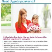 Zeka Yayınevi Bebek Kavram Kartları - (16-48 Ay) Sağ Beyin Zeka K - 5