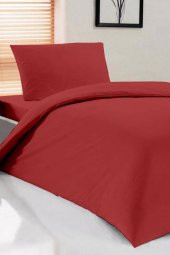 Çeyiz Diyarı Pure Tek Kişilik Nevresim Seti Kırmızı - 3