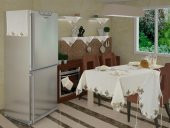 Fransız Güpürlü Eylül Dantel Mutfak Takımı 17 Parça thumbnail 1