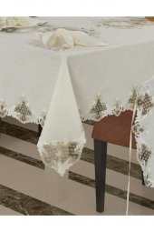 Fransız Güpürlü Eylül Dantel Mutfak Takımı 17 Parça thumbnail 5