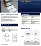 Omni-ID IQ 400 RFID Etiketi (100 Adet) - 2