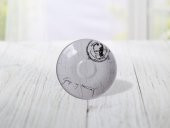 Keramika 14 cm Beyaz Atatürk İmzalı Çay Tabağı Beyaz 004 - 1