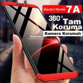 Xiaomi Redmi 7A Zore Kamera Korumalı 360 Tam Koruma Ays Kılıf - 1