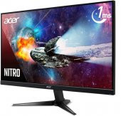 21.5 ACER NITRO QG221Qbii FHD VA LED FreeSync 1MS 75HZ 250Nits (VGA, 2xHDMI) VESA Siyah Çerçeve - 3