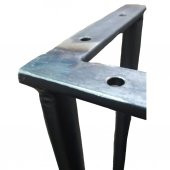 Metal Ahşap Masa Kütük Masa Ayağı 72 cm - 6