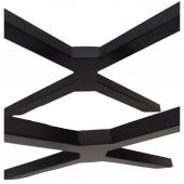 Metal Ahşap ve Kütük Masalar İçin Yeni X Ayak (2'li Set) - 3