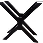 Metal Ahşap ve Kütük Masalar İçin Yeni X Ayak (2'li Set) - 5