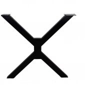 Metal Ahşap ve Kütük Masalar İçin Yeni X Ayak (2'li Set) - 7