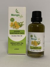 Mengü Şifa %100 doğal (İÇİLEBİLİR) kantaron yağı 50ml - 1