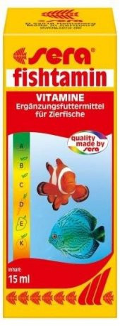 Sera Fishtamin 15 ml Balık Vitamini - 1