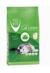 Vancat Aloe Vera Kokulu İnce Taneli Kedi Kumu 5 Kg - 1