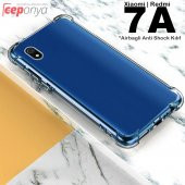 Xiaomi Redmi 7A Köşeleri Airbagli Ultra Koruma Şeffaf Zırh Kılıf - 1
