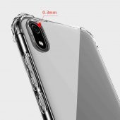 Xiaomi Redmi 7A Köşeleri Airbagli Ultra Koruma Şeffaf Zırh Kılıf - 5