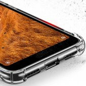 Xiaomi Redmi 7A Köşeleri Airbagli Ultra Koruma Şeffaf Zırh Kılıf - 6