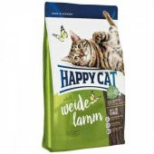 Happy Cat Weide Lamm Kuzu Etli Yetişkin Kedi Maması 4 Kg - 1